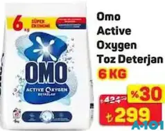 OMO ACTİVE OXYGEN TOZ DETERJAN 6 KG